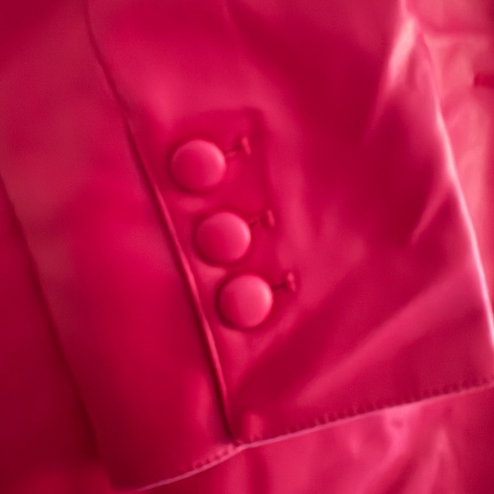 Piombo Bold Pink Double-Breasted Blazer - Picture 3 of 5